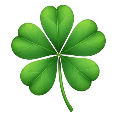 Trébol de 5 hojas  sticker