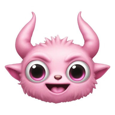 gremlin monster cute pink  sticker