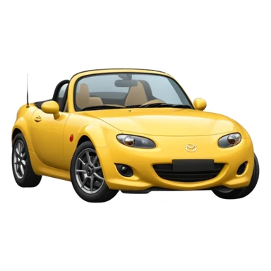 can you make an mx5 emoji. the nb sticker