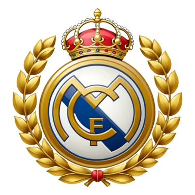 Escudo del real madrid sticker