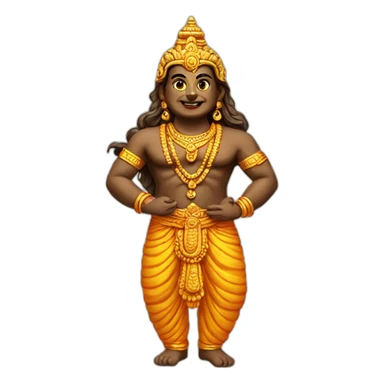 Hindu god sticker