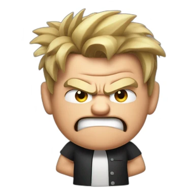 Angry Gordon Ramsay sticker