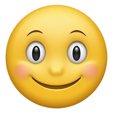 A smily face doing uhm sticker