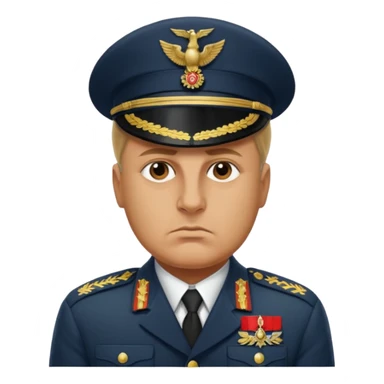 Mussolini sticker