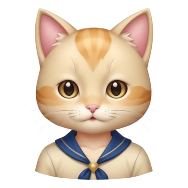 Shiny Blushing Cute Kawaii Handsome Shoujo Anime Cat-man Trending Style Cottagecore  sticker