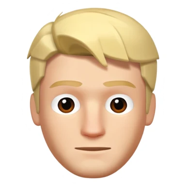 Man face from roblox sticker