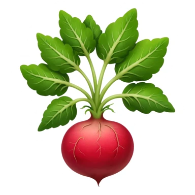 radish plant sticker