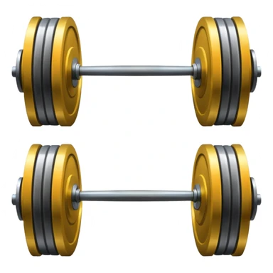 Weightlifting items sticker