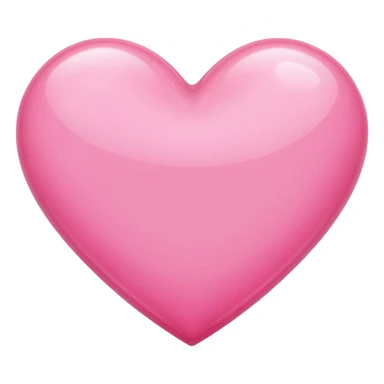 Cuore rosa chiaro sticker