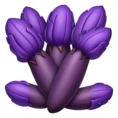 UBE root, very recognizable, clean, suitable as a brand logo sticker