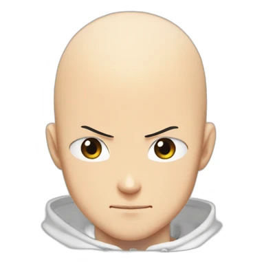 one punch man (saitama) sticker