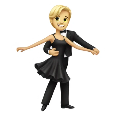 Ballroom dancing  sticker