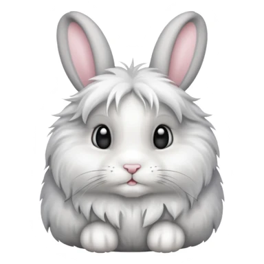 a domestic bunny sticker