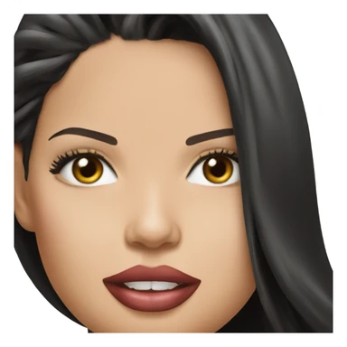 Adriana lima bold sticker