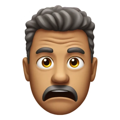 ANGRIEST FACE sticker