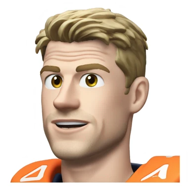 Max verstappen qui nage dans l'eau sticker