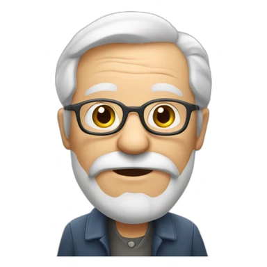 Old man from Netherlands  sticker