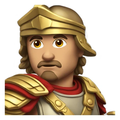 Roman warrior sticker