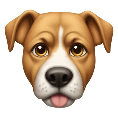 Seriously dog face  sticker