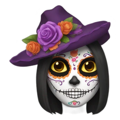 catrina sticker