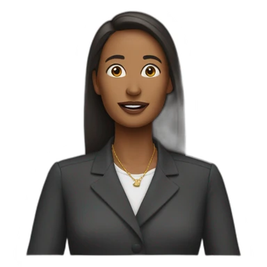 Iman gadzhi giving a speech sticker