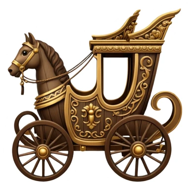 Roman chariot sticker