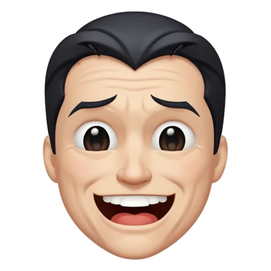 Batman crying with laughter sticker