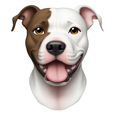 Realistic pitbull singer sticker
