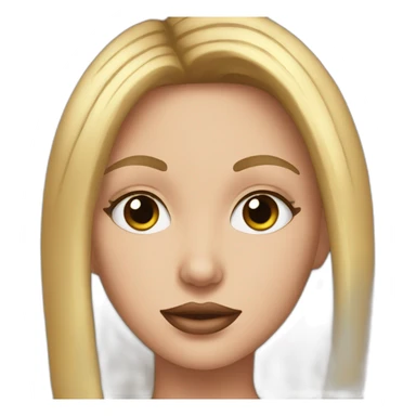 little caprice portrait sticker