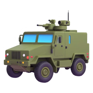 military vehicle from Arma Reforger game sticker