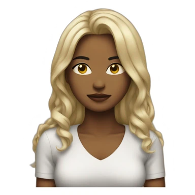 Hate and love sticker