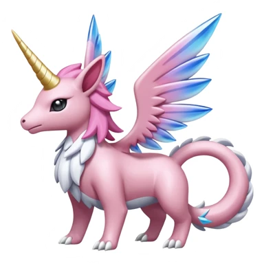 Diancie-Palkia-Amaura-Aurorus-aesthetic-fusion sticker