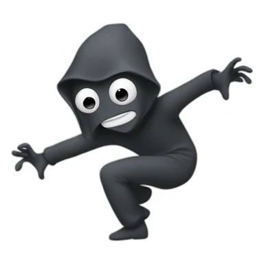 Fantôme qui dab sticker