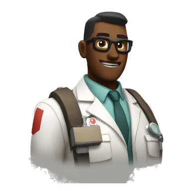 Medic TF2 sticker