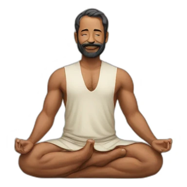 Yogi adithnaat sticker