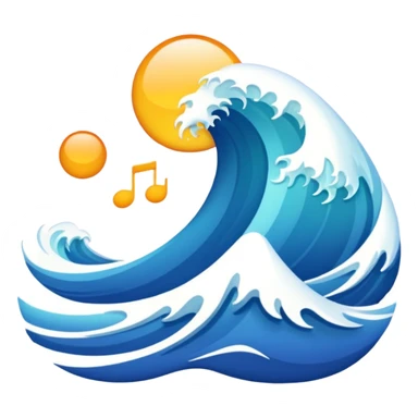 a gentle cadence/wave that suggests repetition sticker