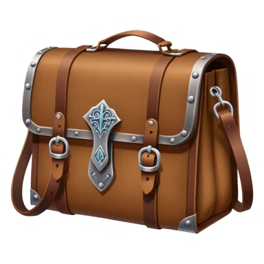dnd item icon, medieval bag sticker