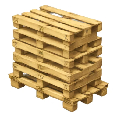 empty free standing euro pallet sticker