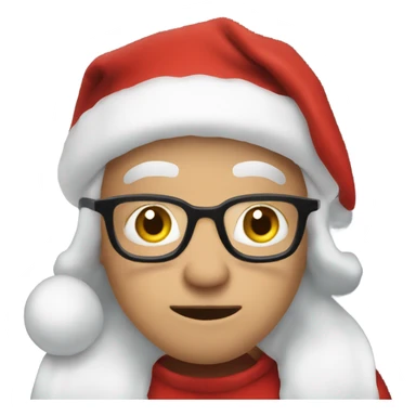 Me as Santa  sticker