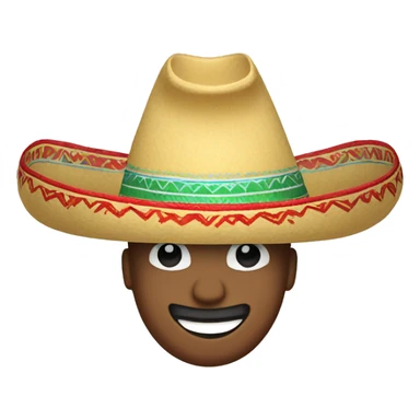 mexican sombrero sticker