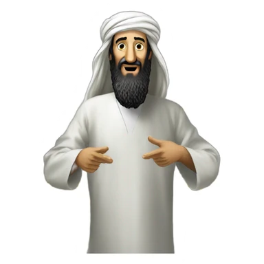 Osama bin laden selling Uranium-238 sticker