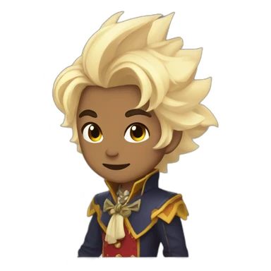 Scaramouche de Genshin sticker