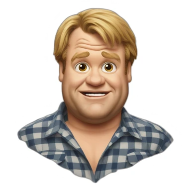 Chris farley sticker
