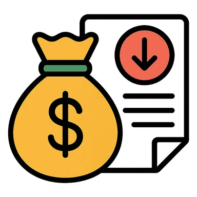 expenses icon sticker