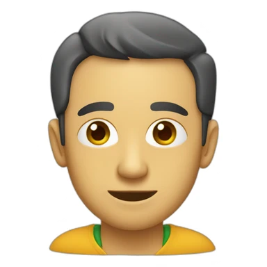 Maracuja sem rosto  sticker