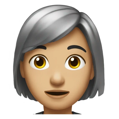 Nano from the girl from nowhere  sticker