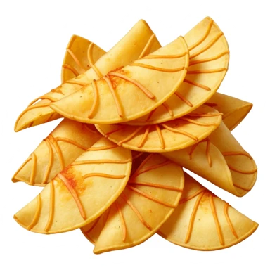 Spicy chips sticker