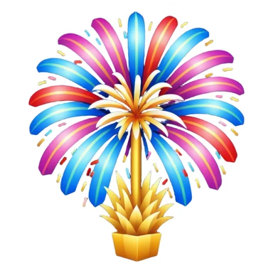 new year fireworks 2026 sticker