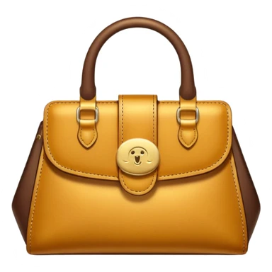 golden purse with wallet sticker