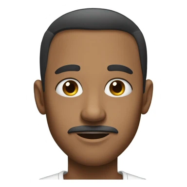 portrait of a man sticker